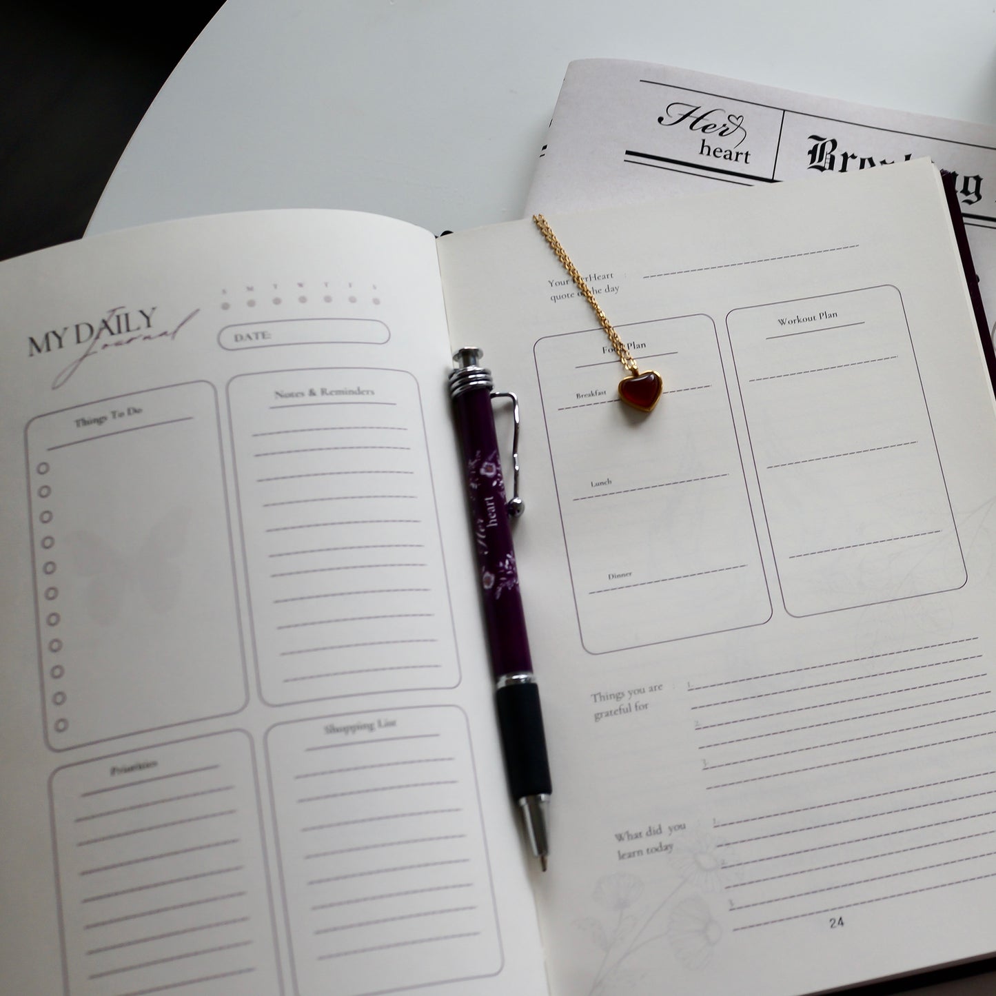 HerHeart 44 days Journal: Dawn Of Awareness - HerHeart